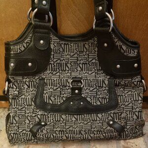 Stone Mountain Signature Medium Shoulder Bag, Double Handle.